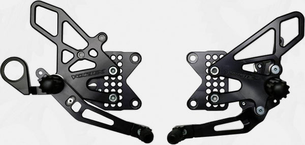 VORTEX 脚踏/换挡杆/脚刹 REAR SET COMPLETE 黑 BMW
