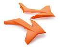 KTM Spoiler Set (Orange/White) MX/Enduro 2011-2013