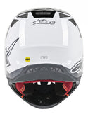 ALPINESTARS ALPINESTARS M8 头盔 Supertech M8 Radium Helmet White/Black/Grey Gloss M-8