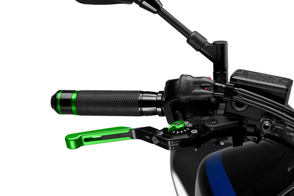 PUIG 手柄/牛角 LEVER BRAKE EXTENDABLE/FOLDABLE 绿