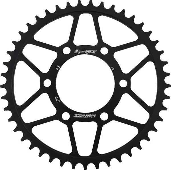 SUPERSPROX 后链轮 钢制 45T-520 黑 KAW