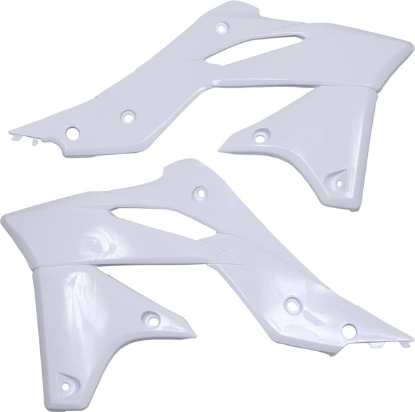 Polisport 水箱护板 Kawasaki Radiator Shroud White