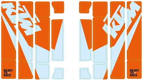 KTM Radiator Protection Grill Sticker Kit MX/Enduro 2019-2022