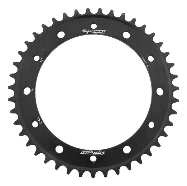 SUPERSPROX 后链轮 钢制 43T-530 黑 HON