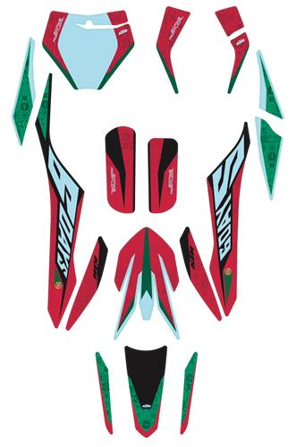 KTM Portugal Six Days Graphics Kit MX/Enduro 2019-2022