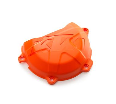 KTM Clutch Cover Protection (Black/Orange) 500 EXC-F/XCF-W 2020-2023
