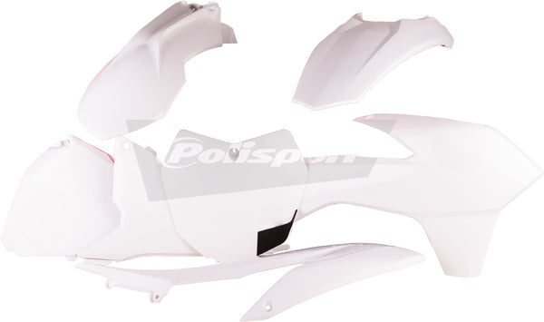 Polisport 车身塑料套件 KTM Plastic Body Kit White