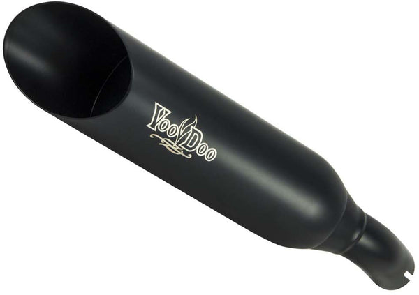 VOODOO 排气管 SHORTY SLIP-ON EXHAUST 黑