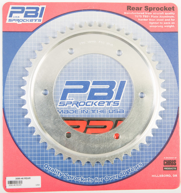 PBI 链轮 REAR SPROCKET ALUMINUM 46T-525 HON