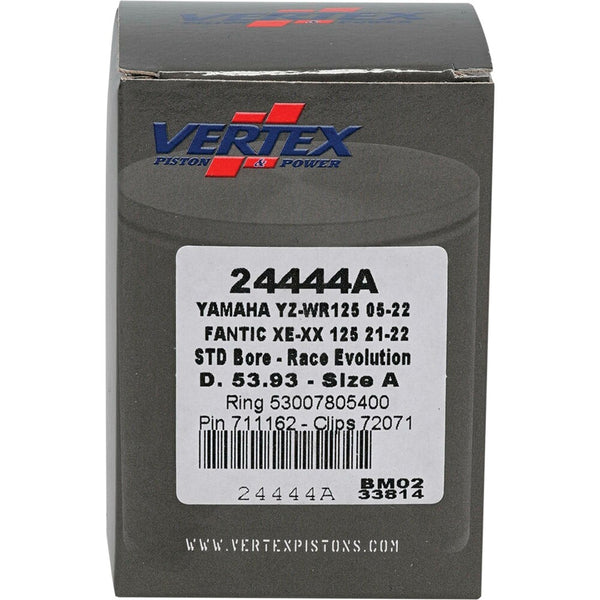 VERTEX 活塞 PISTON KIT CAST RACE EVOLUTION 53.93/STD YAM