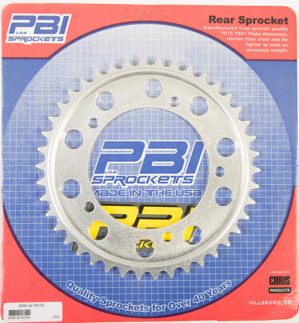 PBI 链轮 REAR SPROCKET ALUMINUM 45T-525 SUZ