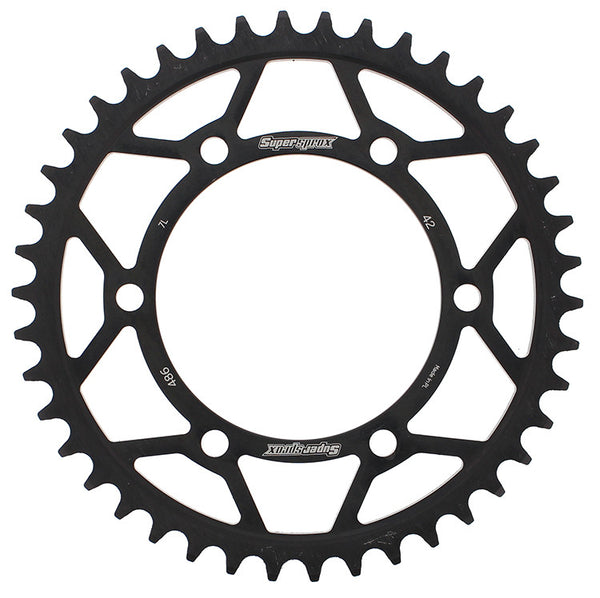 SUPERSPROX 后链轮 钢制 42T-520 黑 HON/KAW