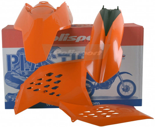 POLISPORT 车身塑料套件 橙