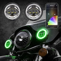 XK GLOW 照明 4.5" XK Chrome Driving Lights