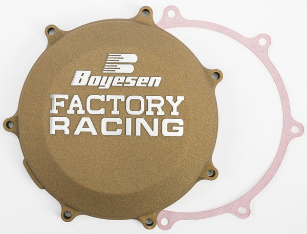 BOYESEN 发动机 FACTORY RACING CLUTCH COVER KAW MAGNESIUM
