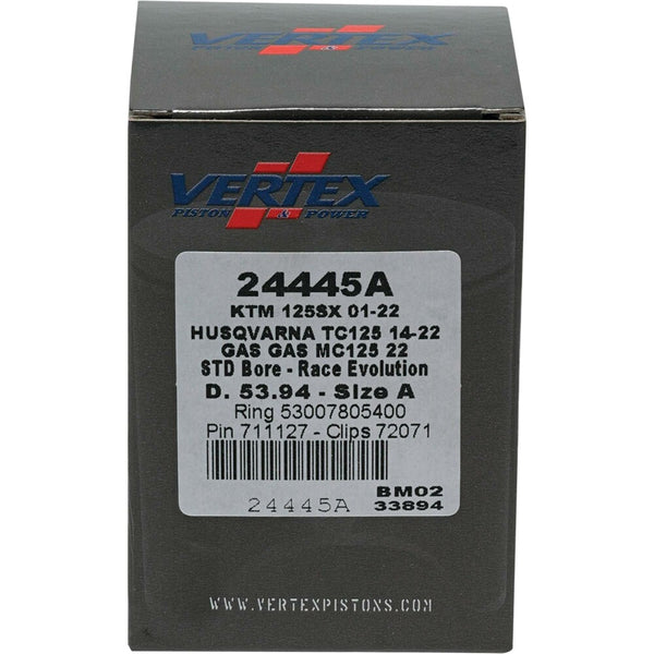 VERTEX 活塞 PISTON KIT CAST RACE EVOLUTION 53.94/STD KTM / HUSQ / GAS