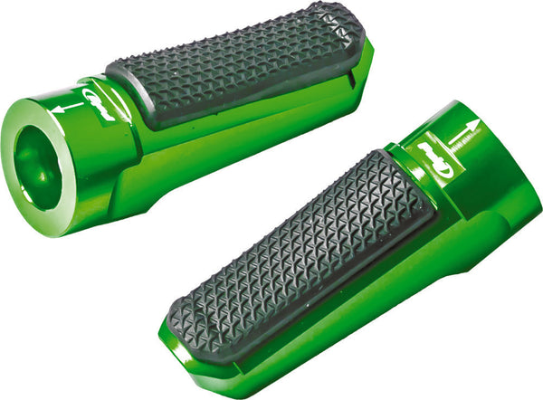 PUIG 脚踏/换挡杆/脚刹 FOOTPEGS RACING RUBBER 绿