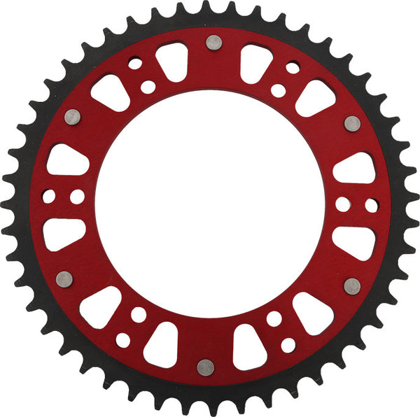 SUPERSPROX 链轮 REAR STEALTH SPROCKET ALU/STL 48T-520 红 BETA/GAS/HUSQ/SHE