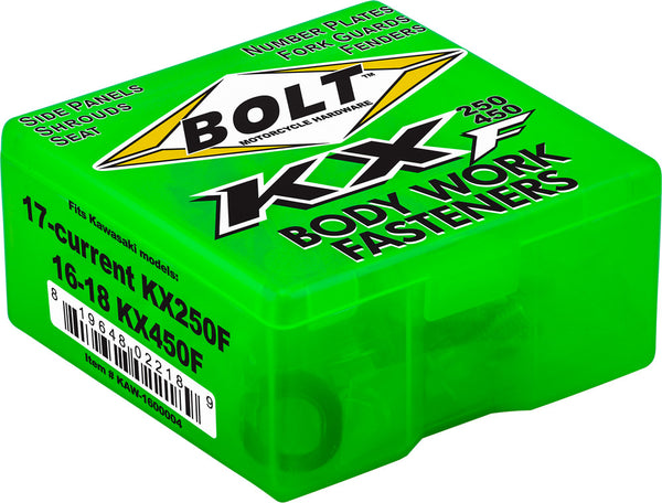 BOLT 五金件 FULL PLASTIC FASTENER KIT KAW