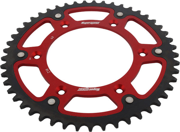SUPERSPROX 链轮 REAR STEALTH SPROCKET ALU/STL 49T-520 红 HON