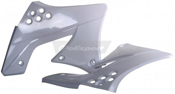 Polisport 水箱护板 Kawasaki Radiator Shroud White