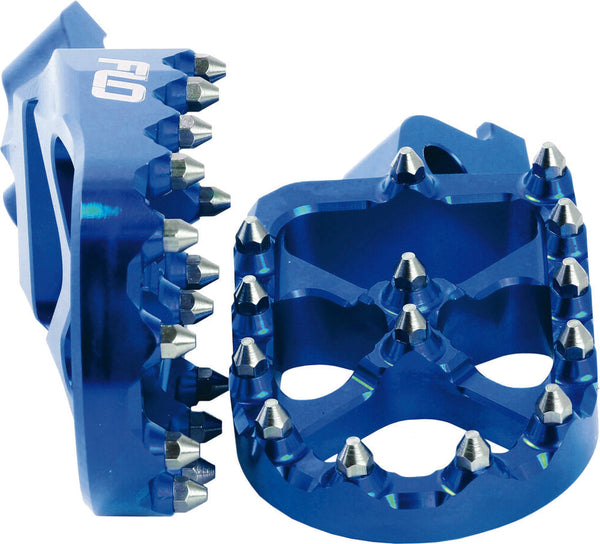 Flo motorsports 脚踏 Yamaha Pro Series Foot Pegs Blue