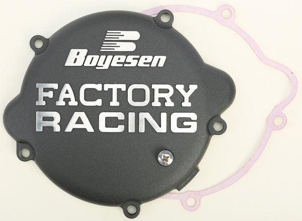 BOYESEN FACTORY RACING 离合器边盖 黑