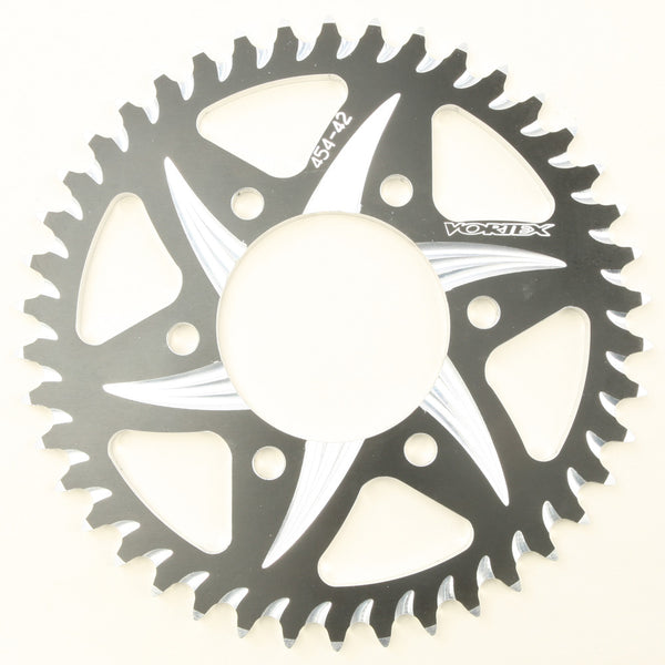 VORTEX 链轮 REAR CAT5 SPROCKET ALUMINUM 42T-525 BLK KAW