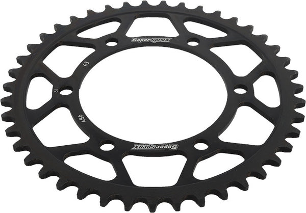 SUPERSPROX 后链轮 钢制 43T-520 黑 YAM