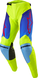 Alpinestars 骑行裤 Racer Hoen Pants Fluorescent Yellow/Blue/Night Navy