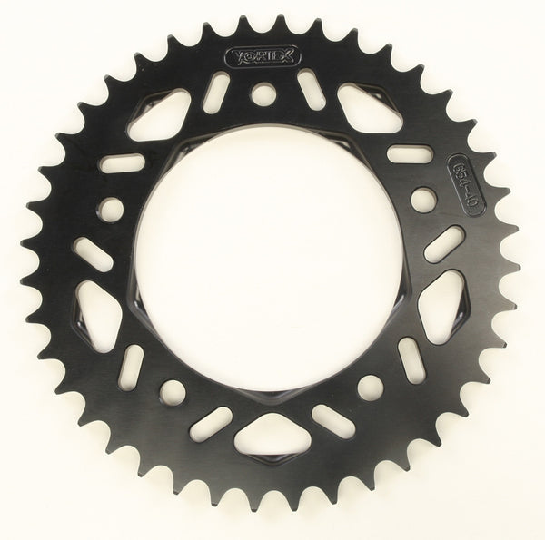 VORTEX 链轮 REAR F5 SPROCKET ALUMINUM 40T-525 BLK HC YAM