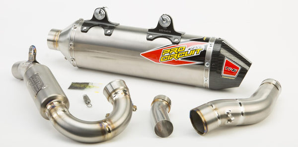 PRO CIRCUIT 排气管 TI-6 TITANIUM EXHAUST SYSTEM W/CARBON END CAP