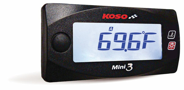 KOSO 仪表 Mini 3 Dual Temperature Gauge