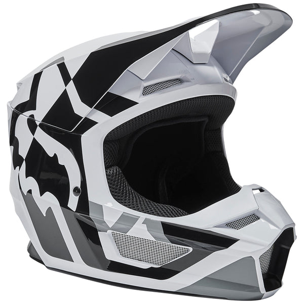 FOX 头盔 V1 LUX Helmet ECE [黑/白]