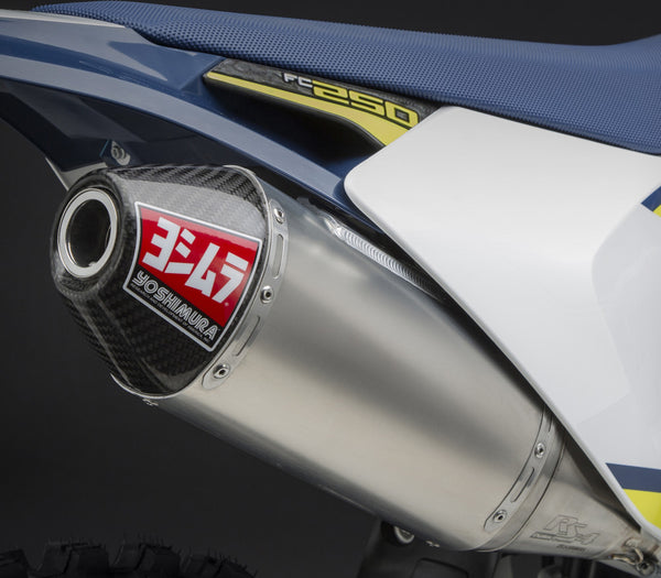 YOSHIMURA 排气管 RS-4 HEADER/CANISTER/END CAP EXHAUST SLIP-ON SS-AL-CF