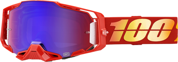 100% 风镜 Armega Goggles Red Mirror/Blue