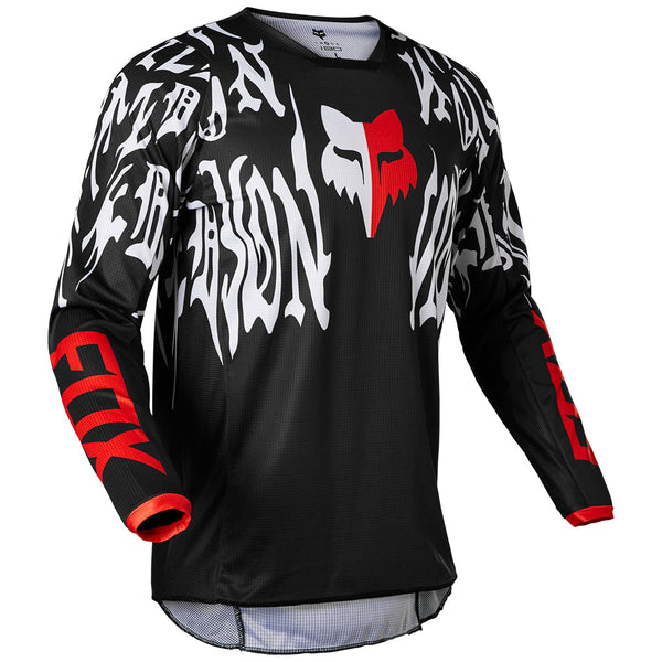 FOX 骑行衣 180 骑行服 Peril Jersey [黑/红]