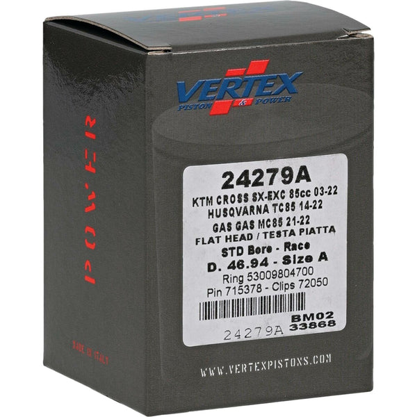 Vertex 活塞 KTM/Husqvarna/Gas Gas Piston Kit Cast Race 46.94/STD GAS/Husq/KTM