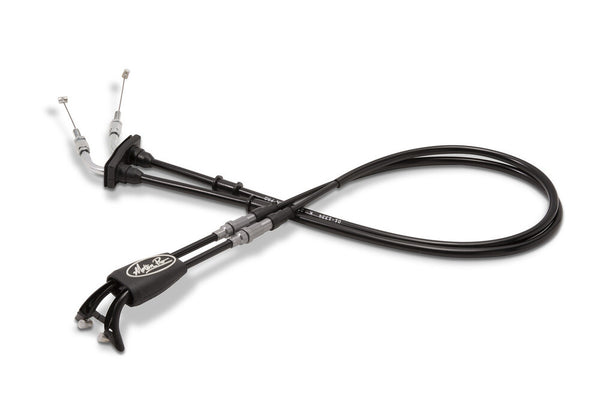 MOTION PRO 油门/刹车/离合线 REV 2/3 黑 VINYL THROTTLE PUSH-PULL CABLE SET