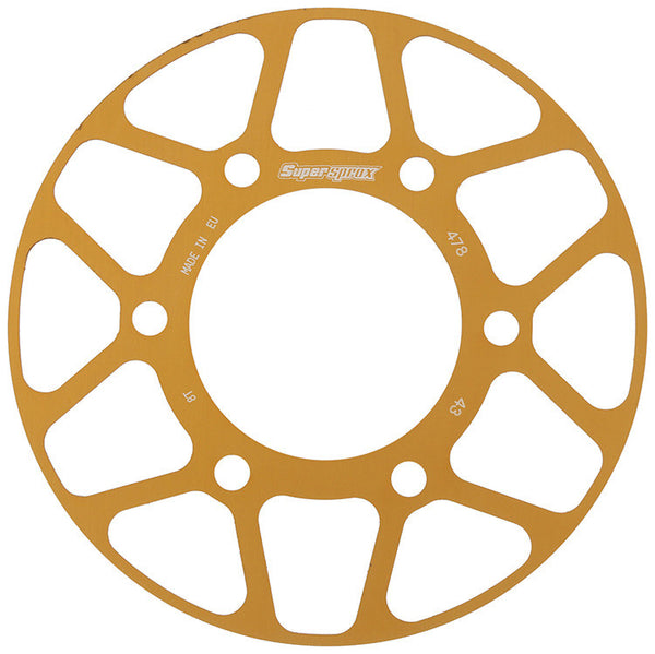 SUPERSPROX 链轮 REAR EDGE SPRKT COLOR DISK ALU 43T-520 GLD KAW/POL