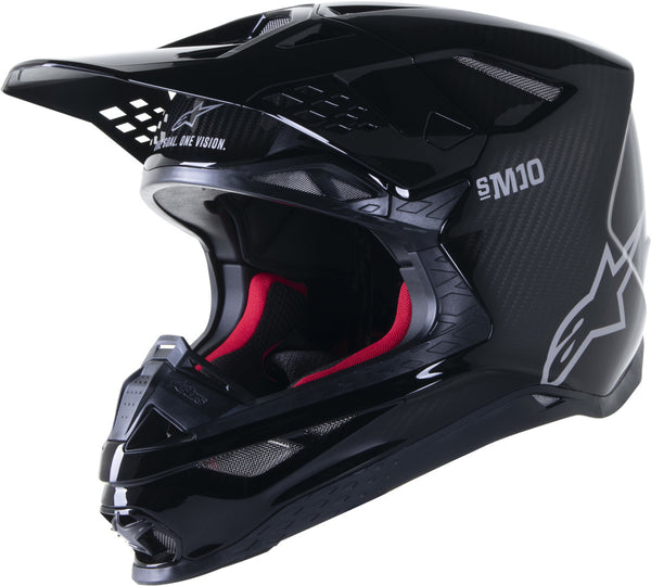 Alpinestars M10 头盔 Solid Motocross Helmet Black