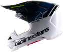 ALPINESTARS M8 头盔 Radium 2 Motocross Helmet Blue/White