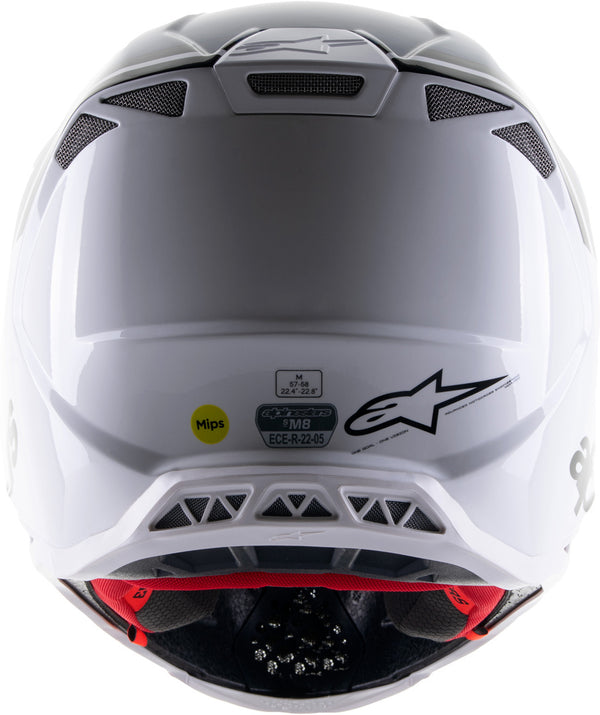 ALPINESTARS M8 头盔 Radium 2 Motocross Helmet Blue/White
