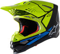 ALPINESTARS M8 头盔 Factory Motocross Helmet Black/Yellow