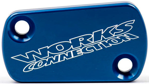 WORKS 发动机 CLUTCH COVER 蓝