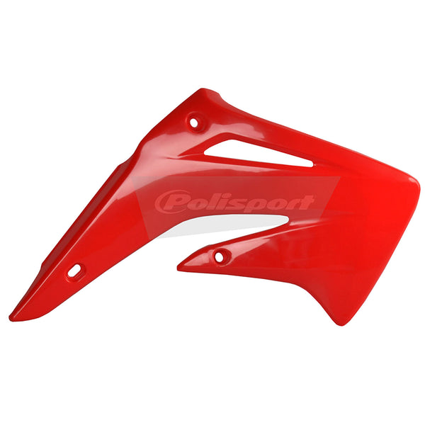 Polisport 水箱护板 Honda Radiator Scoops Honda CR85(03-07)red OEM Color (22)