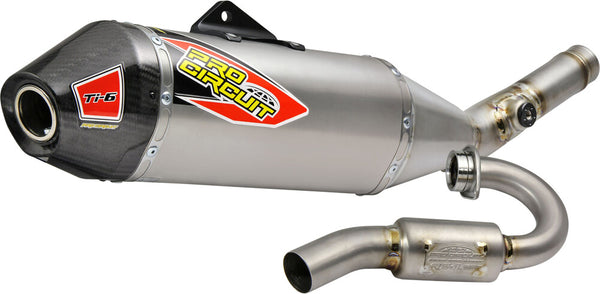 PRO CIRCUIT 排气管 TI-6 SYSTEM W/CARBON END CAP KAW