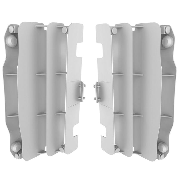 Polisport 水箱导风板 Yamaha Radiator Louvers YZ250 / 450 2006 White