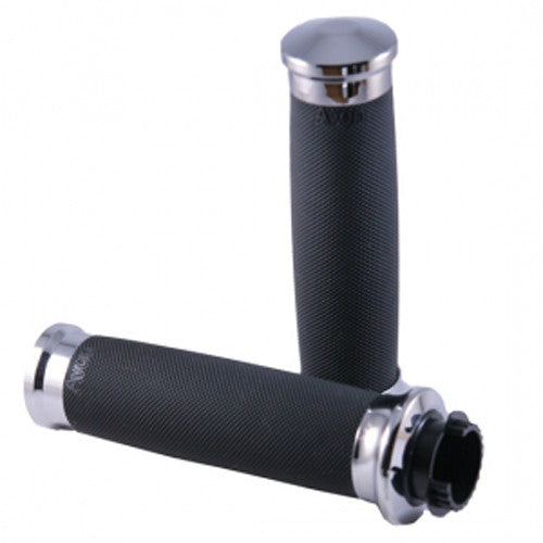 AVON 手把胶 CUSTOM CONTOUR GRIPS CHROME