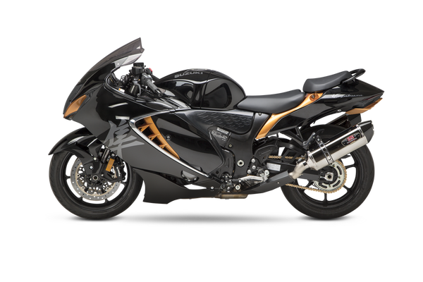 YOSHIMURA 排气管 EXHAUST RACE R77 SLIP-ON SS/CF SUZ